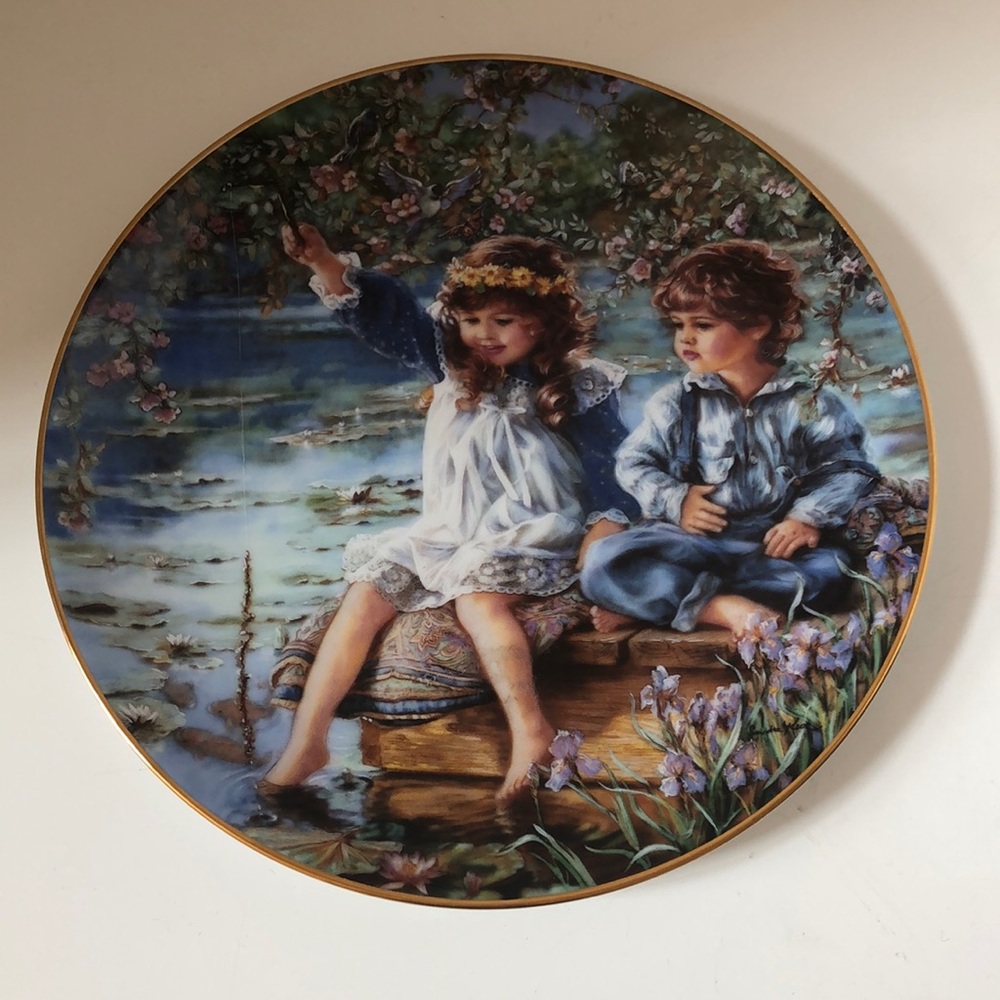 ⭐️Host Pick⭐️ - “Patience” plate- Vintage